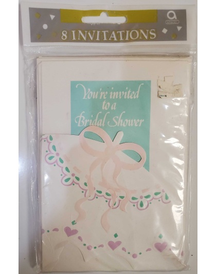 Amscan You're Invited to a Bridal Shower Invitations - 8 Count