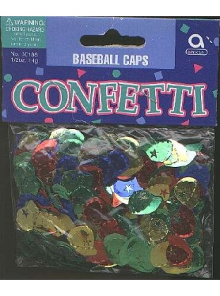 BASEBALL CAPS confetti