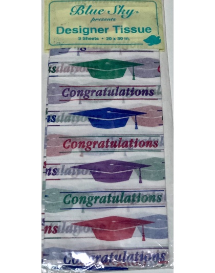 Blue Sky Congratulations Tissue Sheets