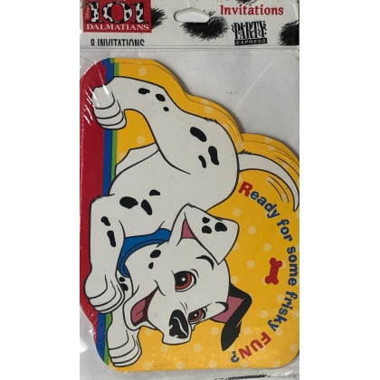 Disney 101 Dalmatians Invitations - 8 Pack