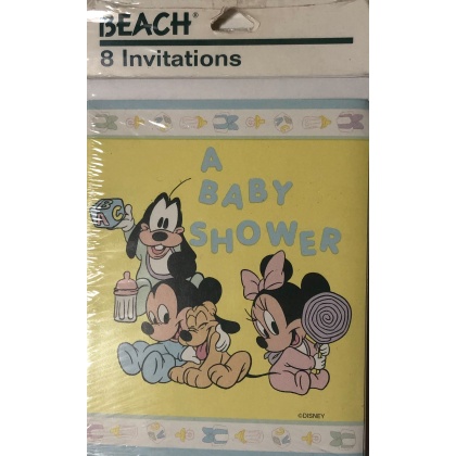 Disney Baby Goofy Baby Shower Invitations - 8 Pack