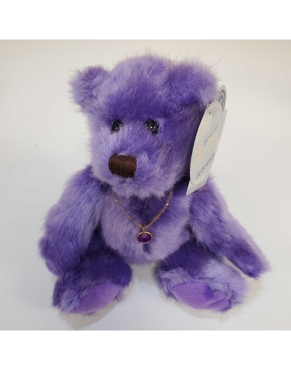 February Jerry Birthstone Bear