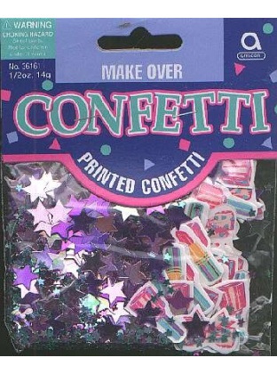 MAKE OVER confetti