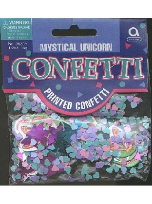 MYSTICAL UNICORN confetti
