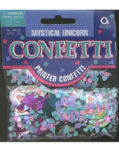 MYSTICAL UNICORN confetti