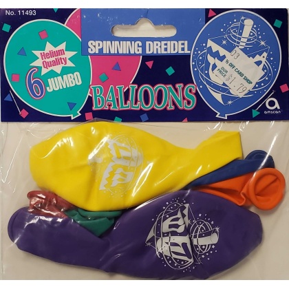 Spinning Dreidel Balloons