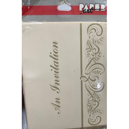 Paper Art An Invitations Elegant - 8 Pack