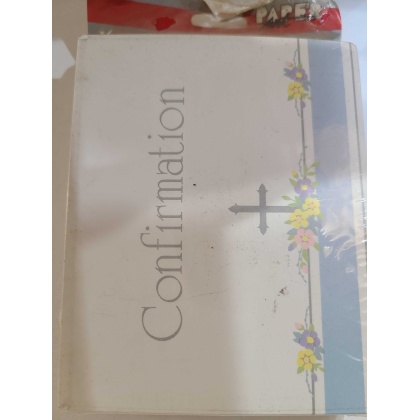 Paper Art Confirmation Blue Invitations- 25 Pack