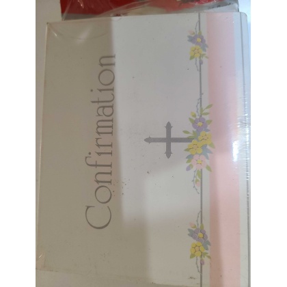 Paper Art Confirmation Pink Invitations- 25 Pack