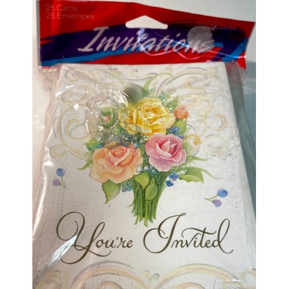 Paper Art Eternal Love Invitations - 25 Pack