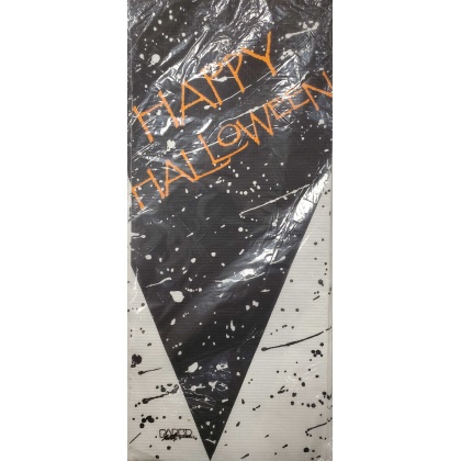 Paper Art Happy Halloween Table Cover