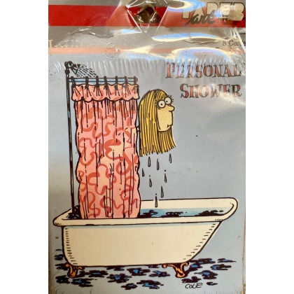 Paper Art Personal Shower Invitations - 8 Pack