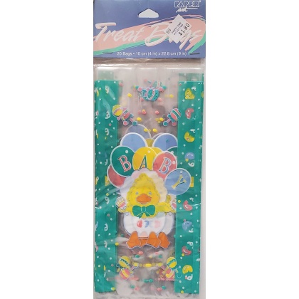 Party Art Baby Treat Bags - 20 count