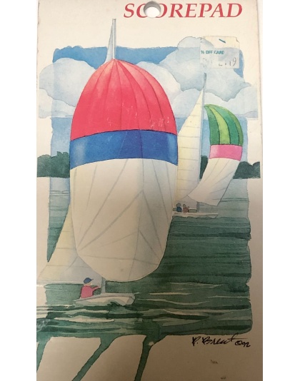 Sailboat Scorepad
