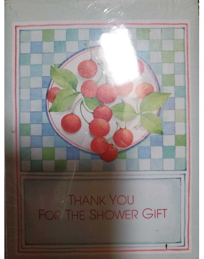 Thank you for the Shower Gift Cards