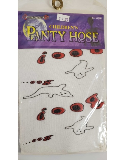 Creepy Creatures - Children's Panty Hose - Ghosts