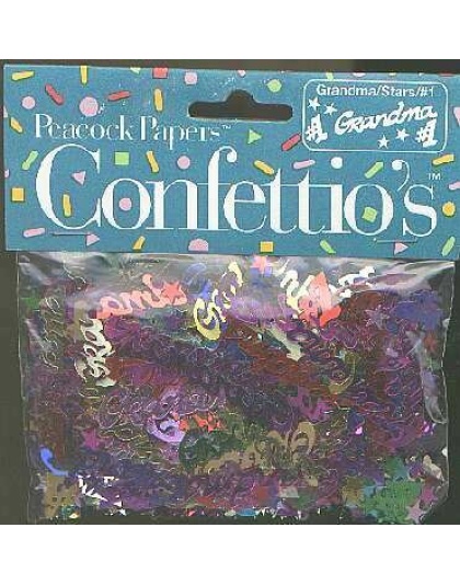 GRANDMA confetti