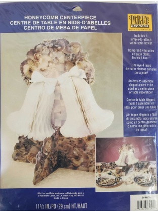 Honeycomb Wedding Bells Centerpiece by Party Express