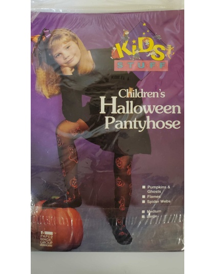 KIDS STUFF - Children's Halloween Pantyhose - Flames