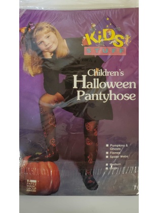 KIDS STUFF - Children's Halloween Pantyhose - Pumpkins and Ghosts
