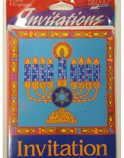 Menorah Invitation
