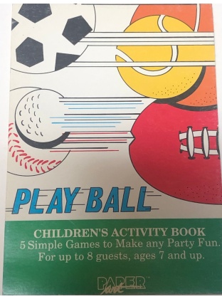 Paper Art Play Ball Children's Activity Book