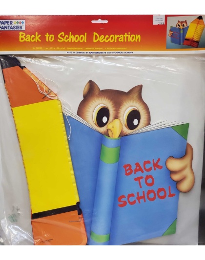 Paper Fantasies Back to School Hanging Decoration