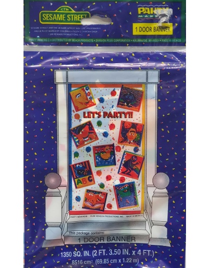 Paper Makers Sesame Street Door Banner