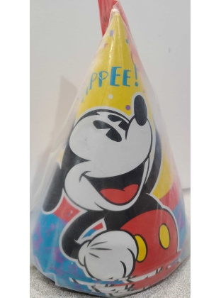 Party Express Mickey Mouse Party Hats - 8 count
