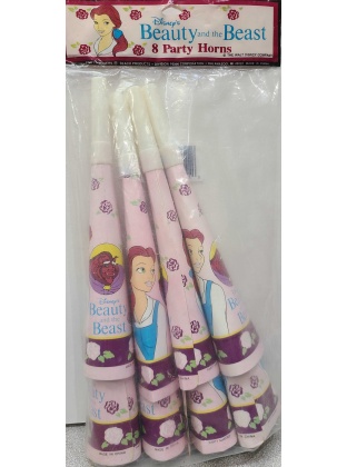 Party Makers Disney's Beauty and the Beast 8 Party Horns