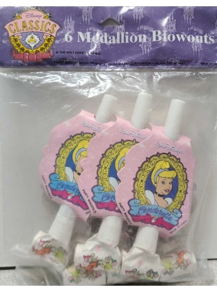 Party Makers Disney's Classics Cinderella 6 Medallion Blowouts