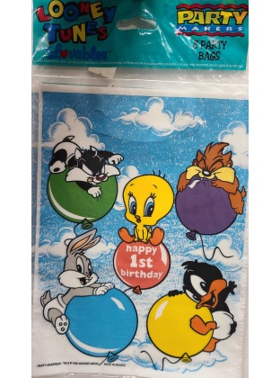 Party Makers Looney Tunes Lovables Happy 1st Birthday Themed Party Bags