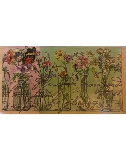 Flowers of My Garden Stamp