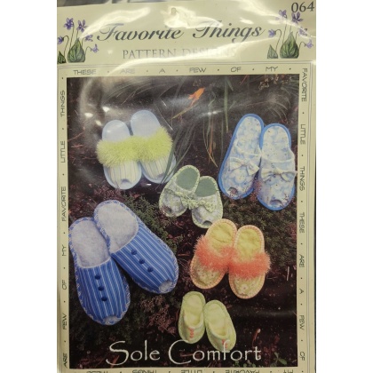 Sole Comfort Slippers pattern by Favorite Things