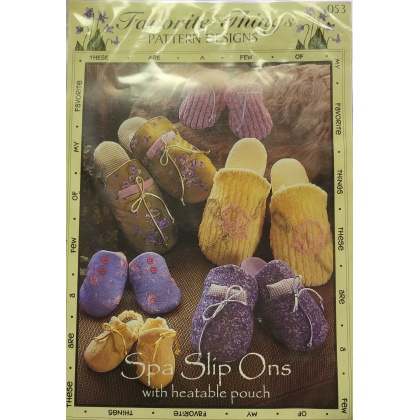 Spa Slip-ons pattern by Favorite Things