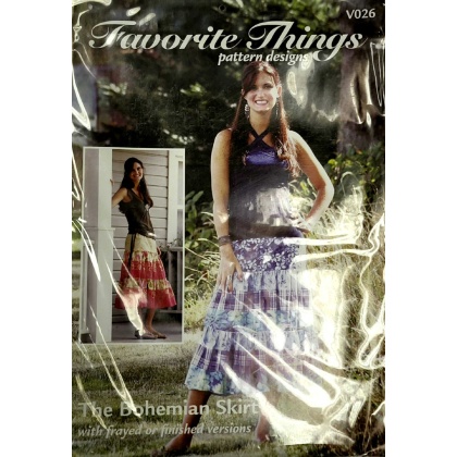 The Bohemian Skirt Pattern by Favorite Things