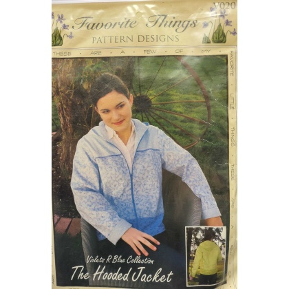 The Hooded Jacket pattern by Favorite Things V020