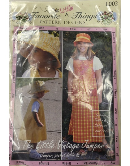 The Little Vintage Jumper pattern by Favorite Things