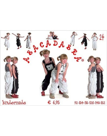 Girl Overalls top by Abacadabra