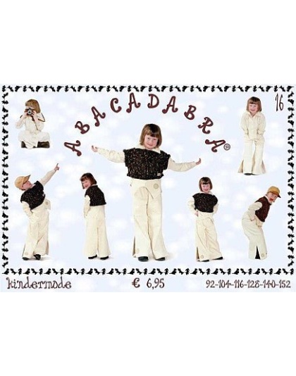 Girls trousers with skirt vest by Abacadabra