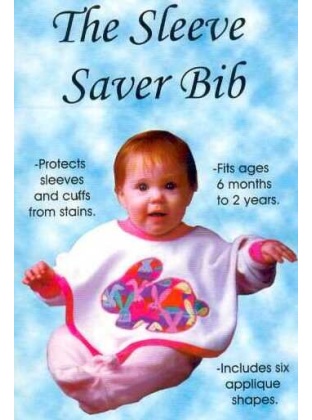 SLEEVE SAVER BIB sewing pattern by SewBaby