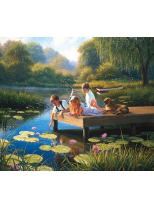 A Time to Play Puzzle By Sunsout - 550 Pieces *Last One*