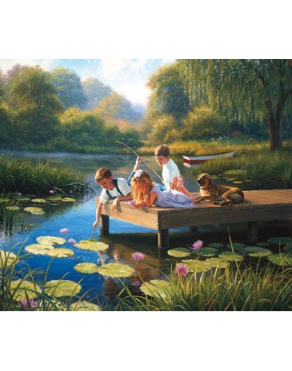 A Time to Play Puzzle By Sunsout - 550 Pieces *Last One*