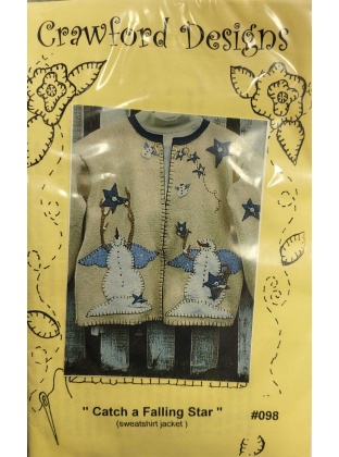 Catch a falling star Sweatshirt/Jacket sewing pattern