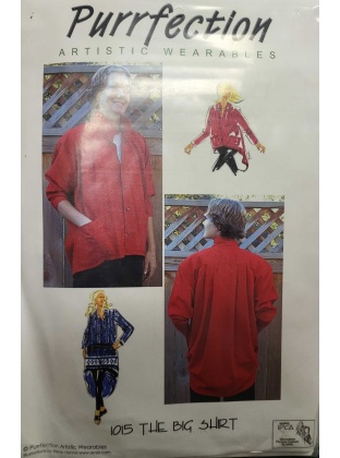 Dana Marie sewing pattern The Big Shirt 1015