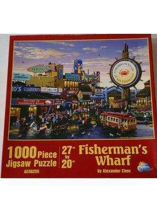 Fishermans Wharf Puzzle By Sunsout - 1000 Pieces *Last One*