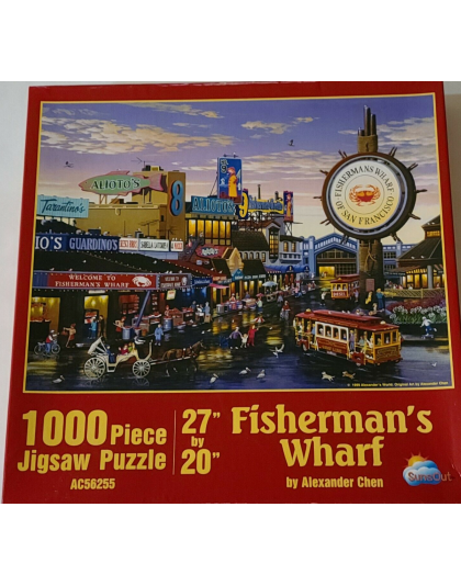 Fishermans Wharf Puzzle By Sunsout - 1000 Pieces *Last One*