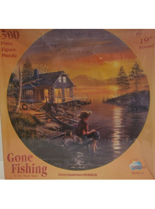 Gone Fishing Puzzle By Sunsout - 500 Pieces *Last One*