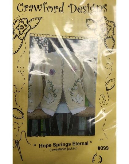 Hope Spring Eternal sweatshirt jacket pattern