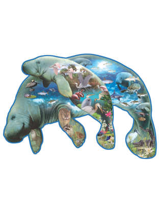Manatees by Sunsout - 1000 piece jigsaw puzzle